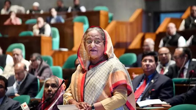 pm hasina parliament 18th february