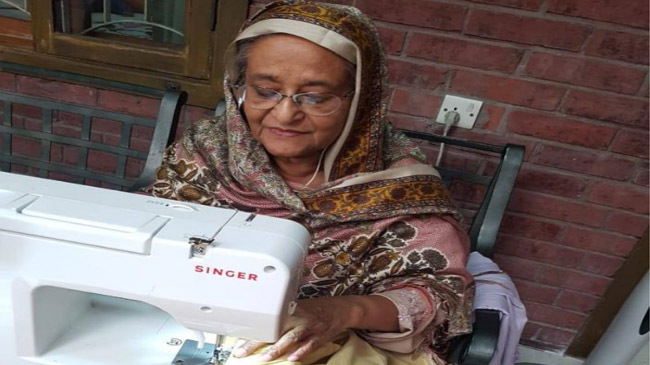 pm hasina sewing