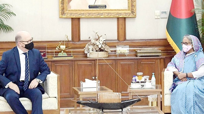 pm hasina with australia hc
