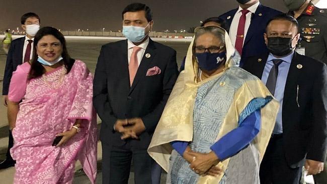 pm reached abu dhabi