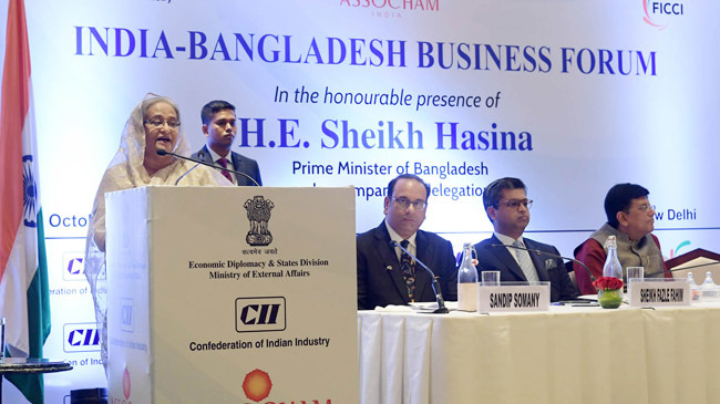 pm sheik hasina in india meeting