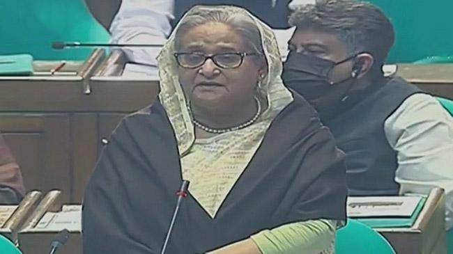 pm sheikh hasina parliament