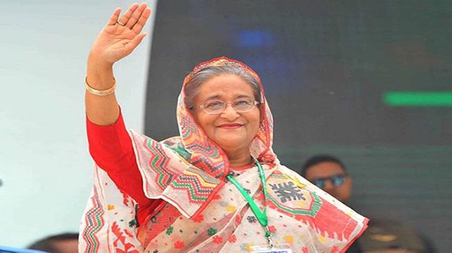 pm shekh hasina happy