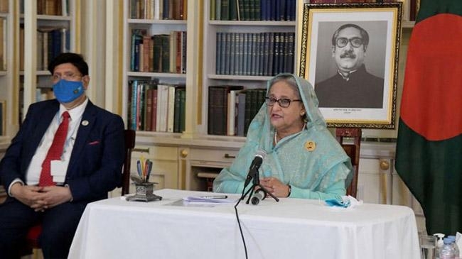 pm shekh hasina in uk 1