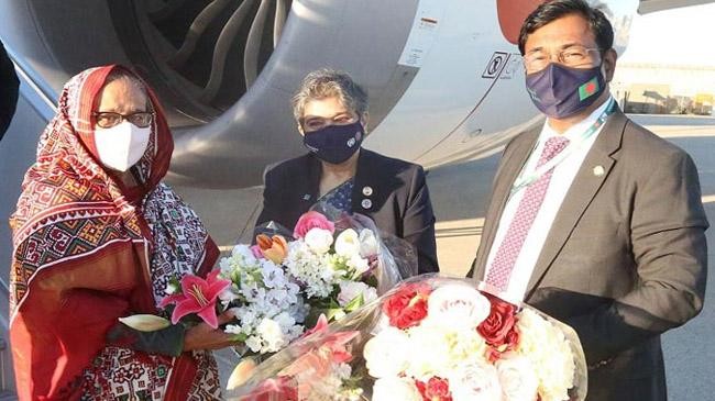 pm shekh hasina in us