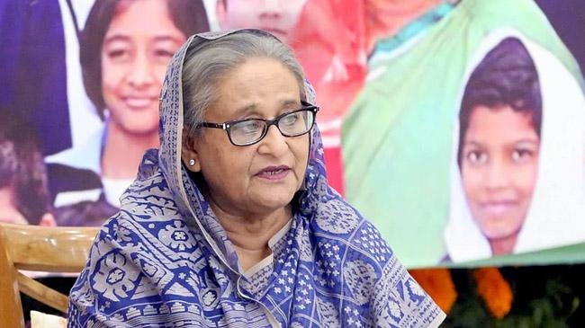 pm shekh hasina student