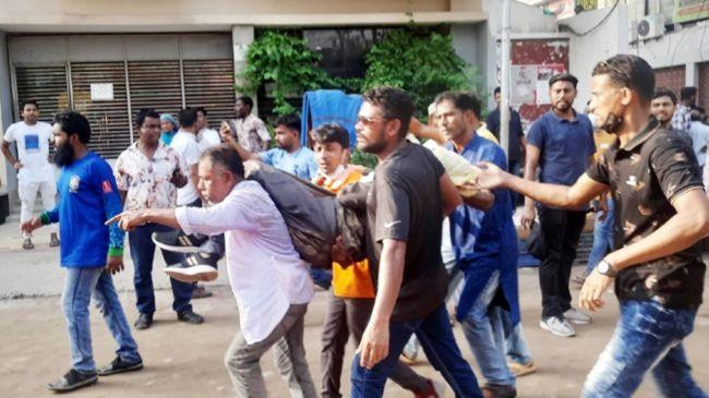 police bnp clash in khulna