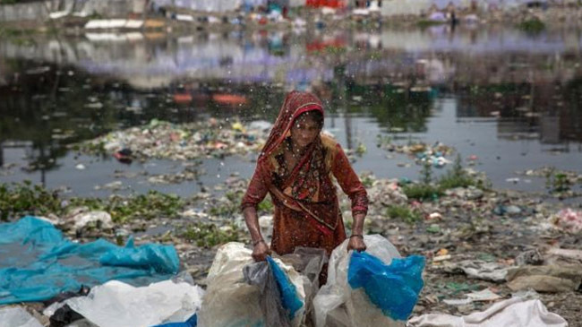 polythene wastages bangladesh