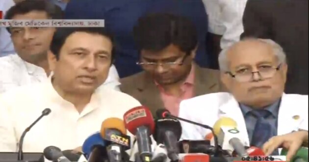 press briefing about obaydul qader