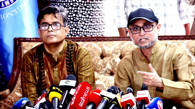 press briefing shafiqul alam and mustafa sarwar farooqui