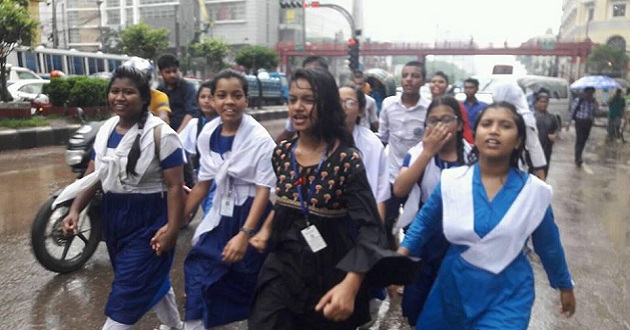 protest continue dhaka