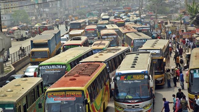 public transport in dhaka