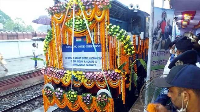 rail engine given india