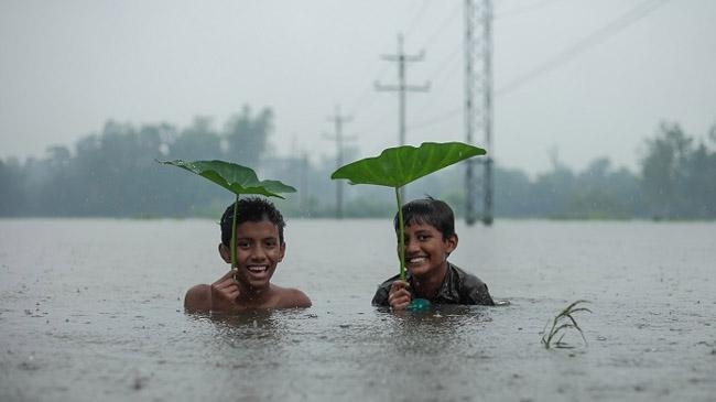 rain in summer