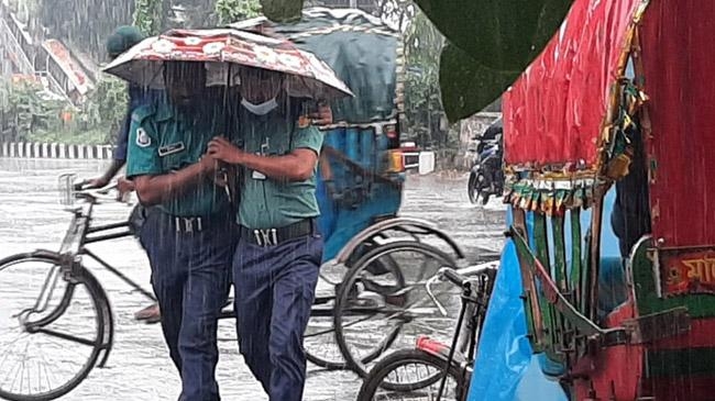 rain various parts including dhaka