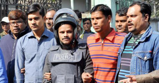 rajib is under remand of police