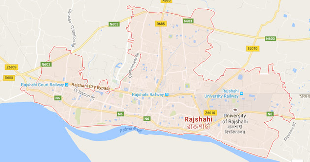 rajshahi map