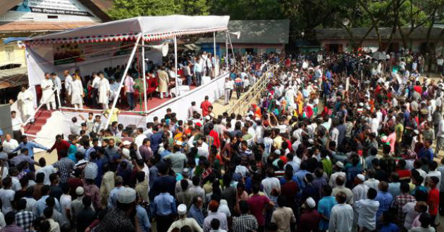rally In sylhet 24 10 18