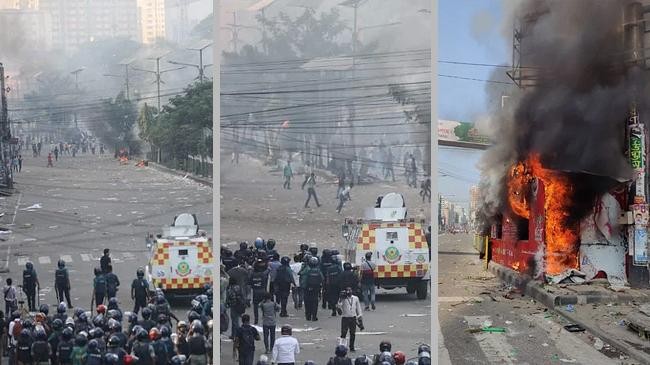 rally pand call for hartal one policeman killed