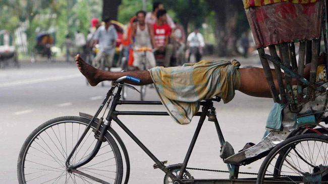rikshaw driver