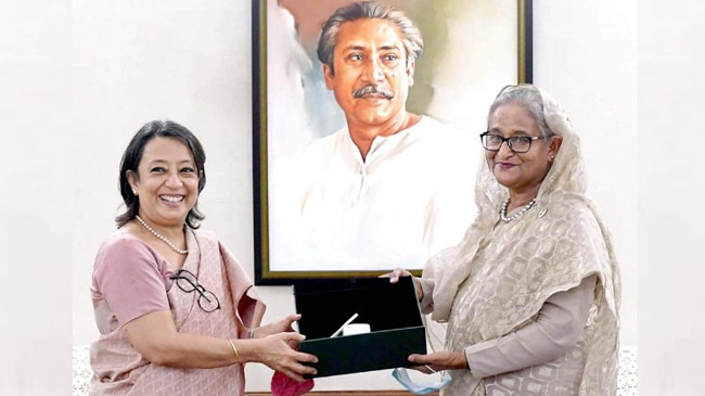 riva ganguly sheikh hasina