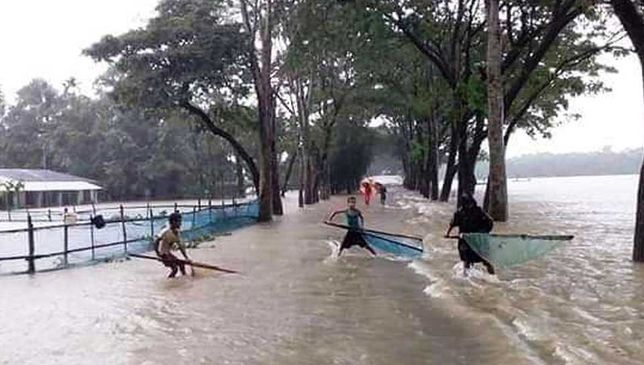 river water increasing sylhet