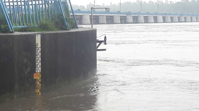river water increasing