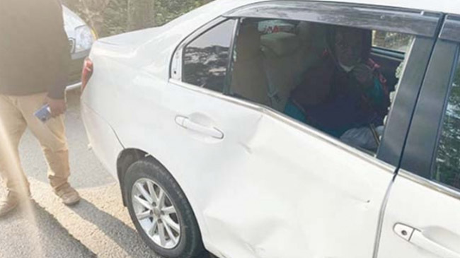 rizvee car road accident inner