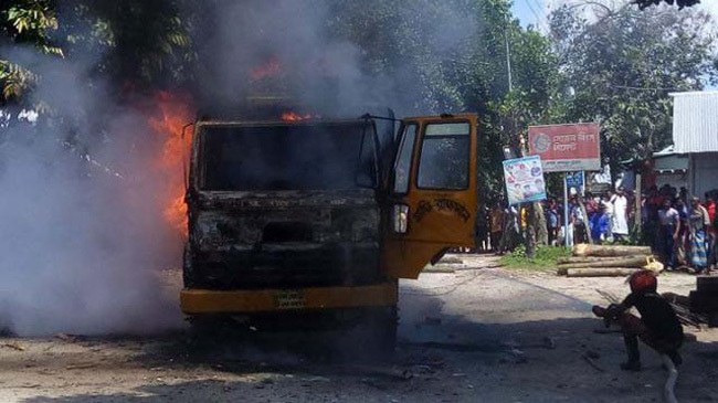 road accident in ponchogor