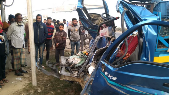 road accident phulbari