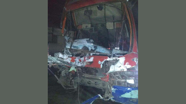 road accident sonargoan