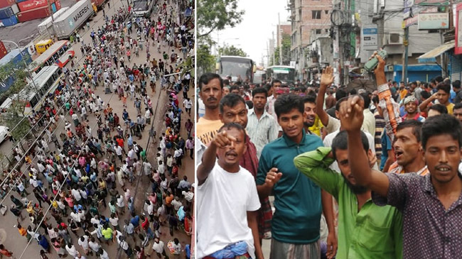 road block to rickshaw drivers 1