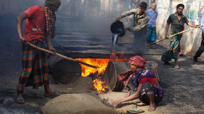 road construction bangladesh
