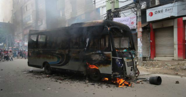 road crush in mogbazar one died