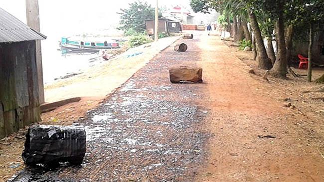 road pice construction