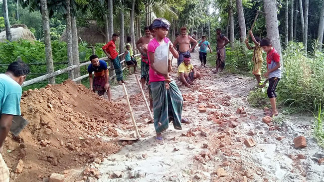 road repair