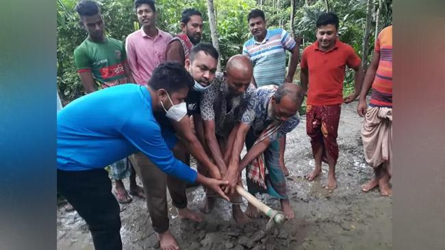 road repir in potuakhali 2