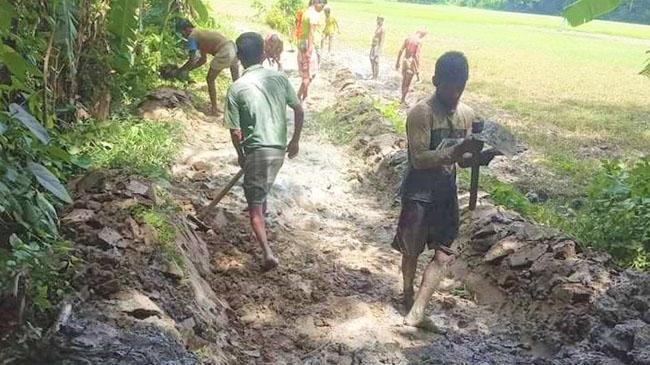 road repir in potuakhali