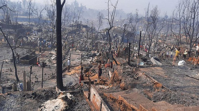 rohinga fire 1