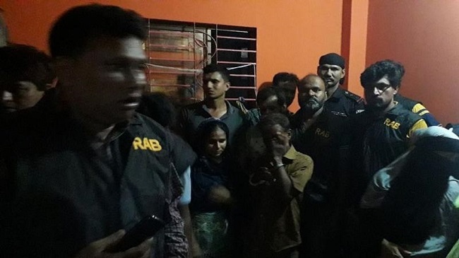 rohinga people arrest dhaka