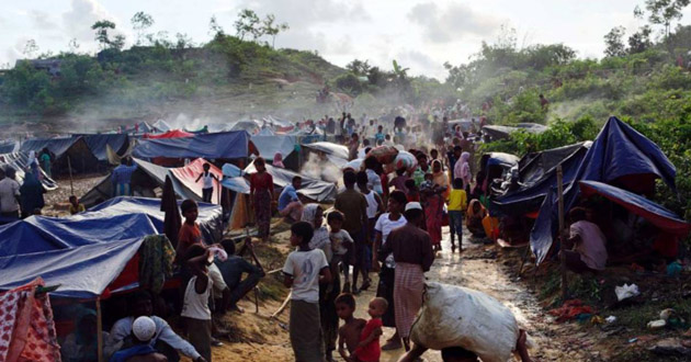 rohingas shift