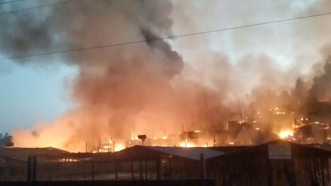 rohingya camp gutted inner