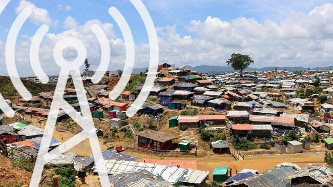 rohingya camp mobile tower