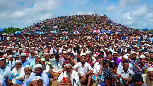 rohingya protest