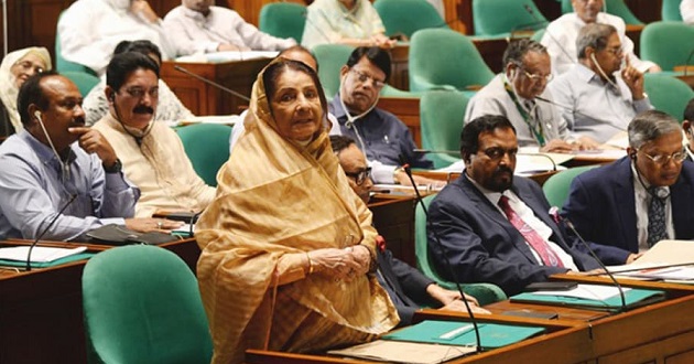 rowshon ershad at parliament