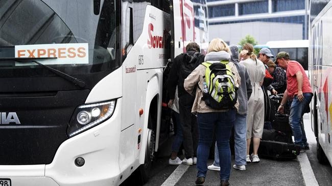 russian tourist in europe