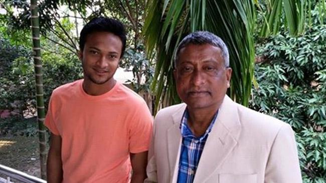 sakib and his father