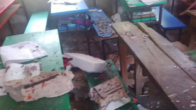 schoolgirl died in class roof collapses