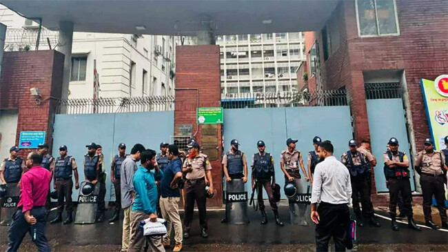 ১১ দলীয় ঐক্যের কর্মসূচি ঘিরে সচিবালয়ে কড়া নিরাপত্তা