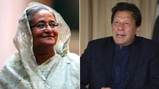 seikh hasina imran khan